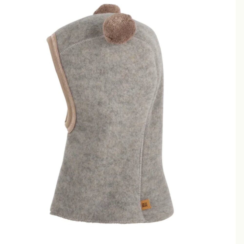 New merino fleece hat for kids 1-3 y.o.